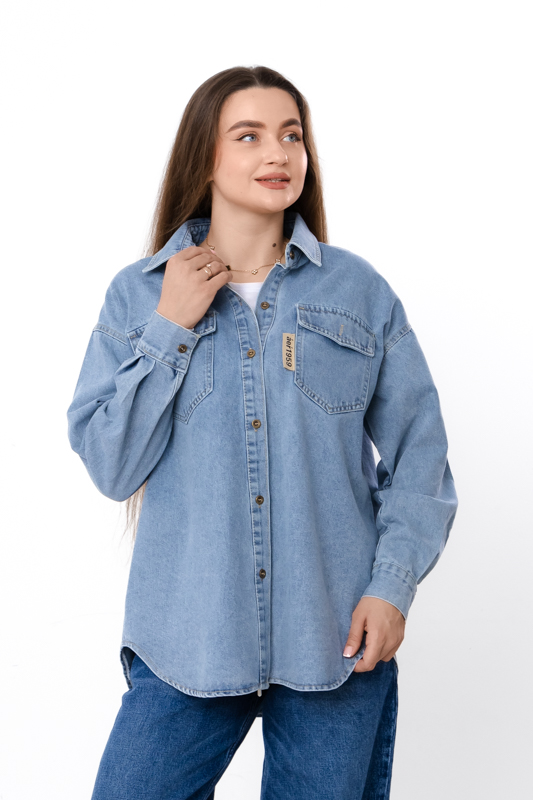 Сорочка жіноча джинсова